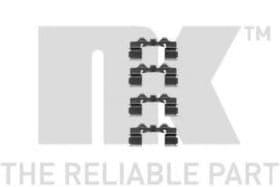 Комплектующие дисковых тормозных колодок