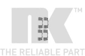 Комплектующие дисковых тормозных колодок