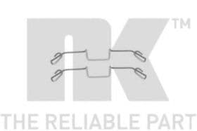 Компоненти дискових гальмівних колодок Компоненти дискових гальмівних колодок