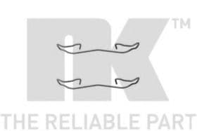 Компоненти дискових гальмівних колодок Компоненти дискових гальмівних колодок