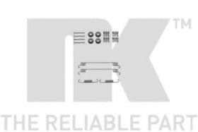 Монтажний комплект барабанних гальмівних колодок Монтажний комплект барабанних гальмівних колодок