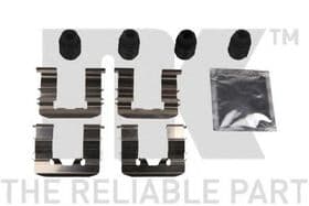 Комплектующие дисковых тормозных колодок