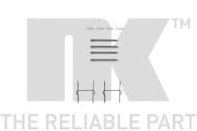 Компоненти дискових гальмівних колодок