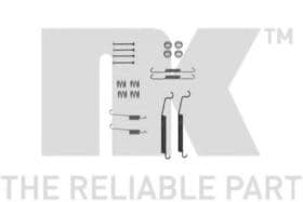 Монтажний комплект барабанних гальмівних колодок NK 7937830