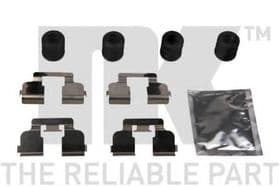 Комплектующие дисковых тормозных колодок