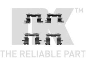 Комплектующие дисковых тормозных колодок