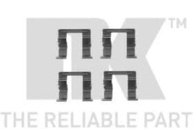 Компоненти дискових гальмівних колодок Компоненти дискових гальмівних колодок