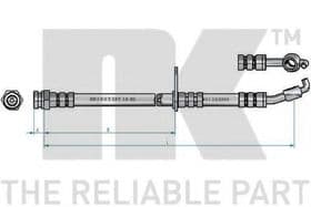 Тормозной шланг Тормозной шланг