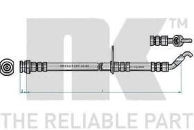 Тормозной шланг Тормозной шланг