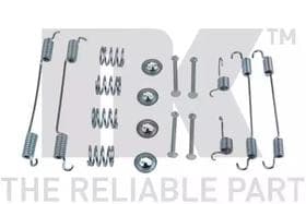 Монтажний комплект барабанних гальмівних колодок Монтажний комплект барабанних гальмівних колодок