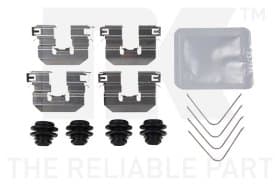 Компоненти дискових гальмівних колодок Компоненти дискових гальмівних колодок