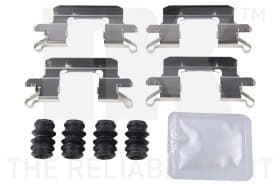 Комплектующие дисковых тормозных колодок