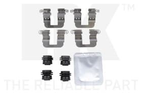 Компоненти дискових гальмівних колодок