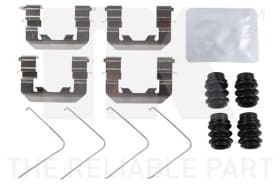 Комплектующие дисковых тормозных колодок