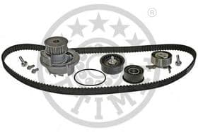 Комплект ременя ГРМ + помпа Optimal SK-1073AQ2