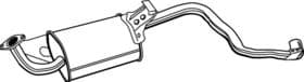 Глушитель выхлопных газов конечный