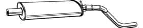 Глушитель выхлопных газов конечный