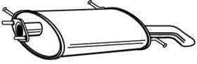 Глушитель выхлопных газов конечный Глушитель выхлопных газов конечный
