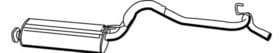 Глушник вихлопних газів кінцевий Глушник вихлопних газів кінцевий