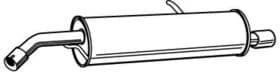 Глушитель выхлопных газов конечный