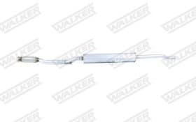 Средний глушитель выхлопных газов