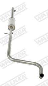 Средний глушитель выхлопных газов