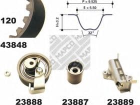 Комплект ременя ГРМ