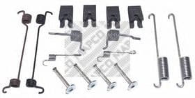 Монтажний комплект барабанних гальмівних колодок