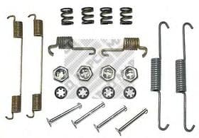 Монтажный комплект барабанных тормозных колодок