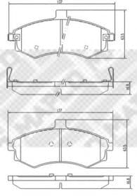 Гальмівні колодки Гальмівні колодки