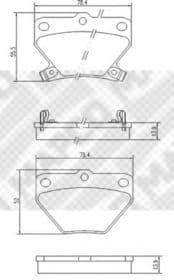Тормозные колодки