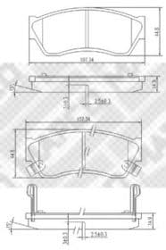 Гальмівні колодки Гальмівні колодки