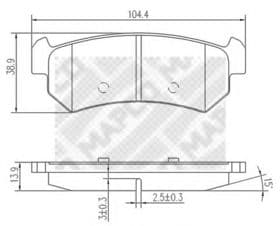 Тормозные колодки Тормозные колодки