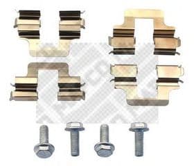 Комплектующие дисковых тормозных колодок