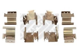 Компоненти дискових гальмівних колодок Компоненти дискових гальмівних колодок