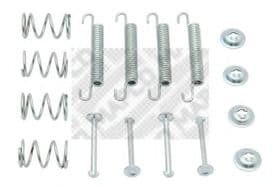 Монтажный комплект барабанных тормозных колодок Монтажный комплект барабанных тормозных колодок