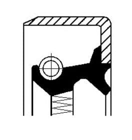 Сальник півосі