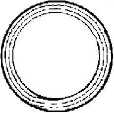 Прокладка приемной трубы