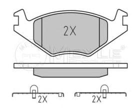 Гальмівні колодки