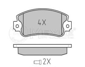 Тормозные колодки Тормозные колодки