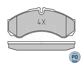 Гальмівні колодки Гальмівні колодки