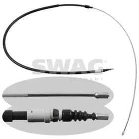 Трос ручного тормоза