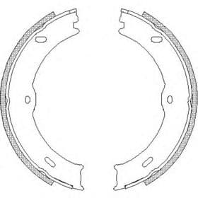 Колодки ручника