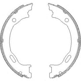 Колодки ручника Колодки ручника