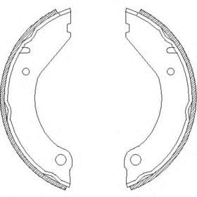 Колодки ручника