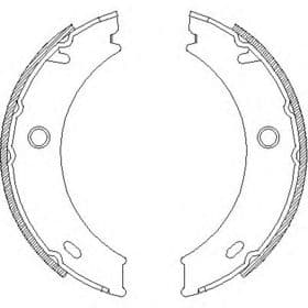 Колодки ручника