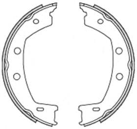 Колодки ручника