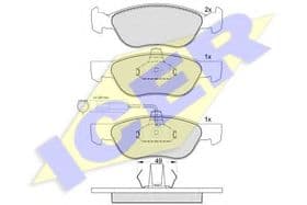 Гальмівні колодки Гальмівні колодки
