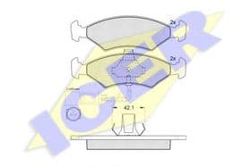 Гальмівні колодки Гальмівні колодки