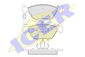 Гальмівні колодки Гальмівні колодки